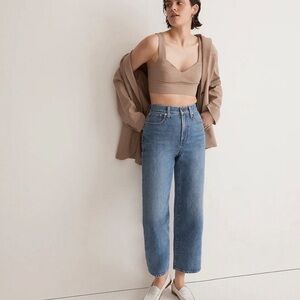 The Perfect Vintage Wide-Leg Crop Jean in Cresslow Wash